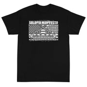 Soldier Manifesto Unisex T-Shirt - PatriotDepot.com
