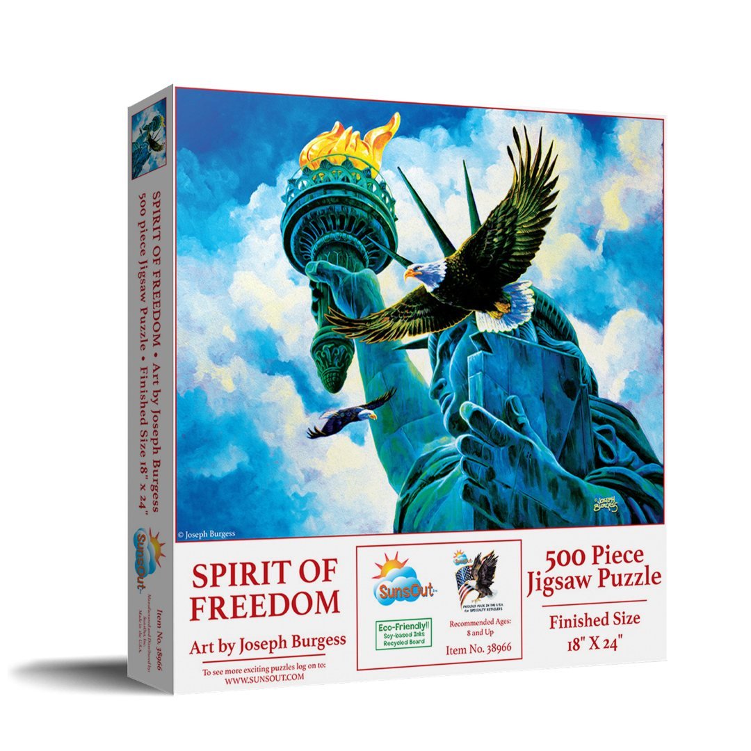 Spirit of Freedom 500 Piece Puzzle - PatriotDepot.com