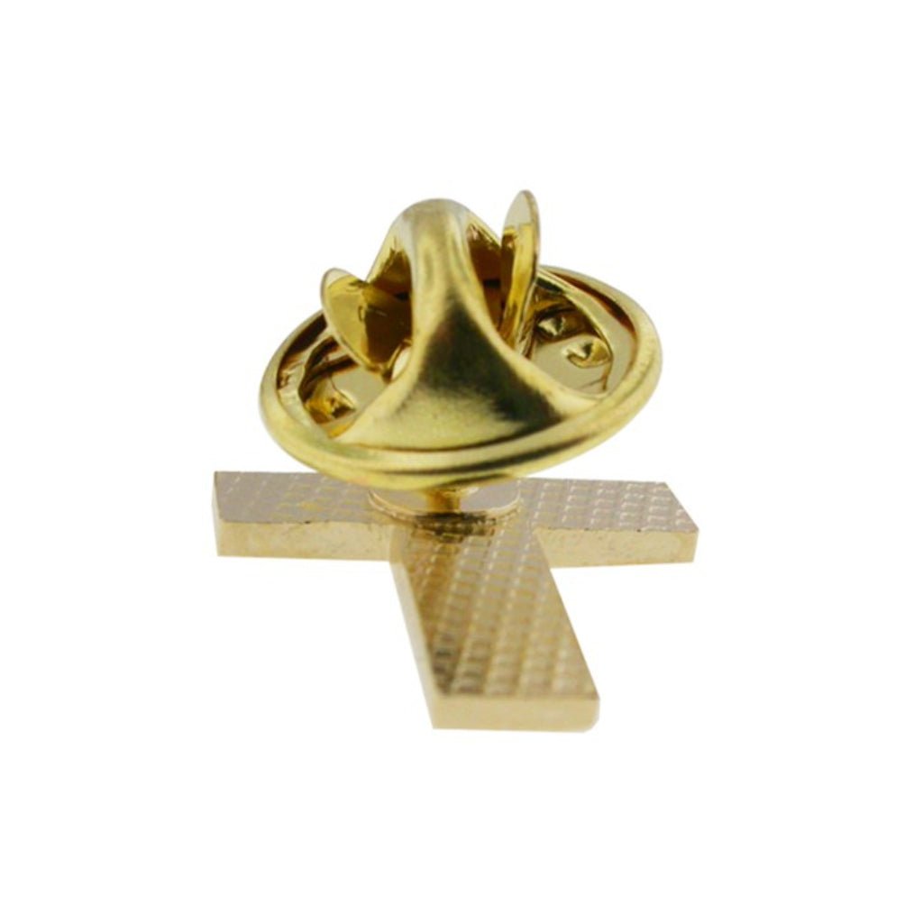 Stained Glass Cross Cloisonné Lapel Pin - PatriotDepot.com