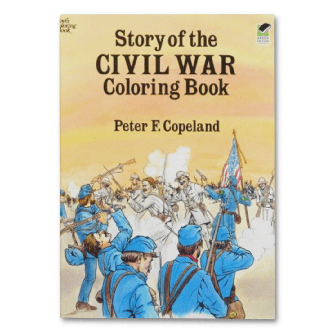 Story of the Civil War Coloring Book - PatriotDepot.com