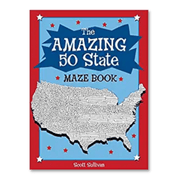The Amazing 50 States Maze Book - PatriotDepot.com