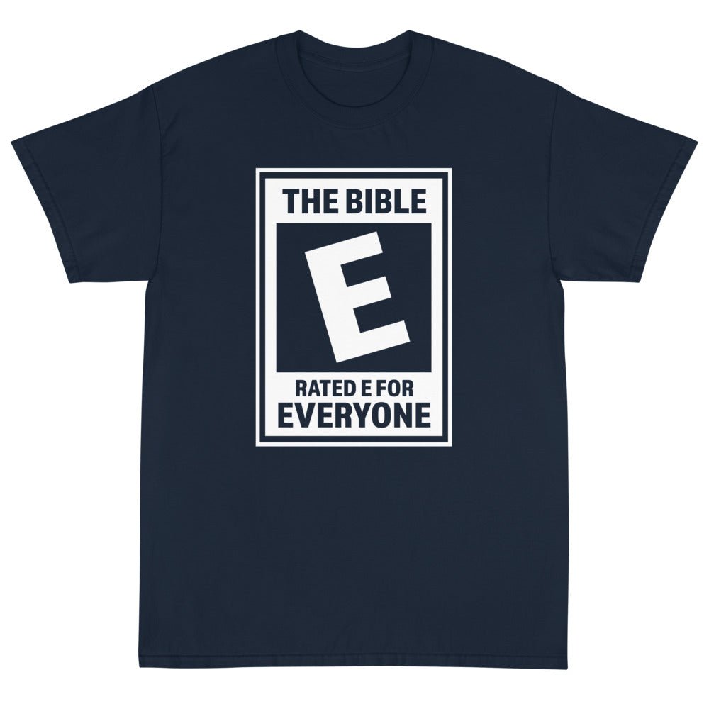 The Bible Rated E Unisex T-Shirt - PatriotDepot.com