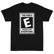 The Bible Rated E Unisex T-Shirt - PatriotDepot.com