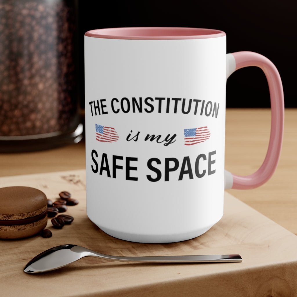 The Constitution Is My Safe Space Mug - PatriotDepot.com