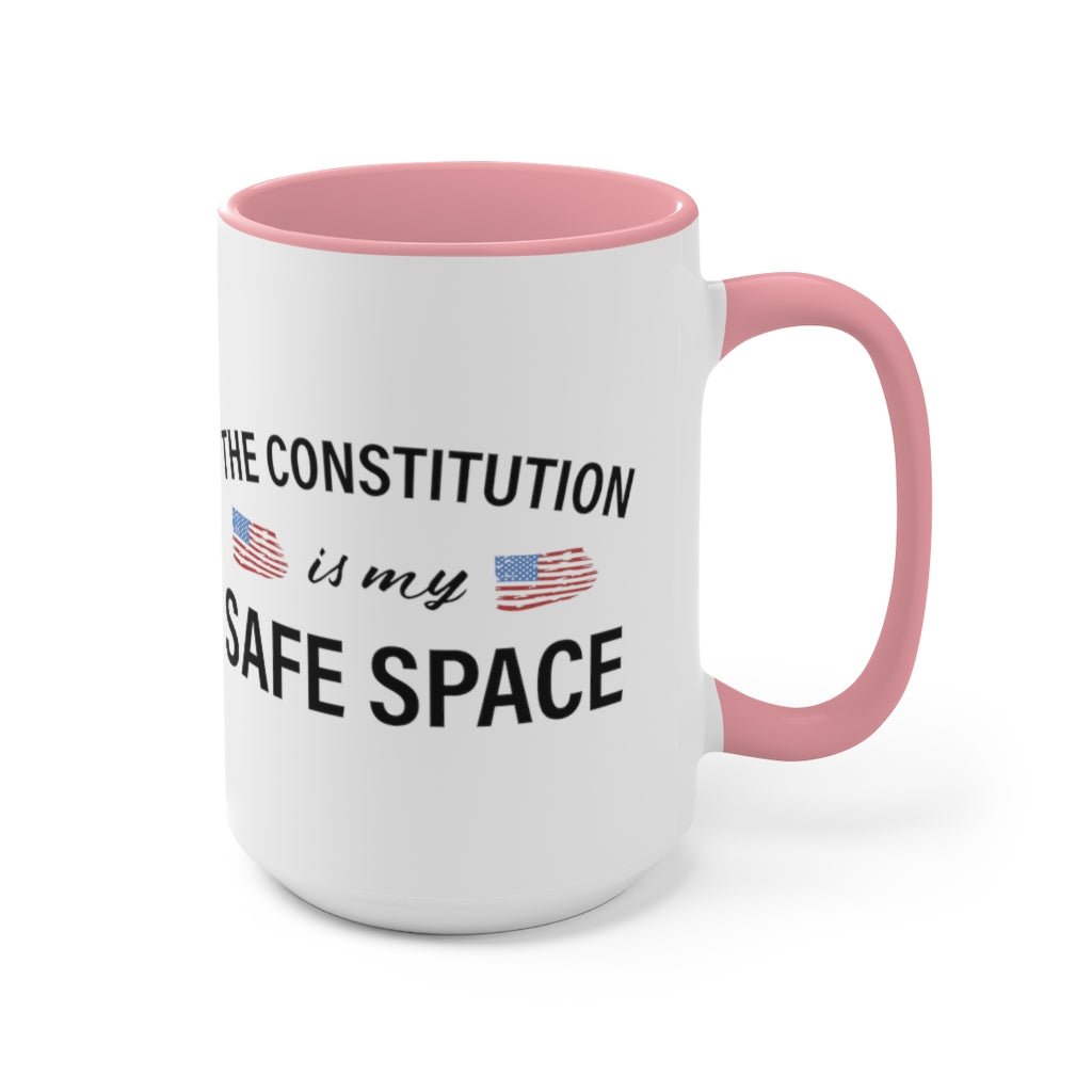 The Constitution Is My Safe Space Mug - PatriotDepot.com