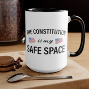 The Constitution Is My Safe Space Mug - PatriotDepot.com