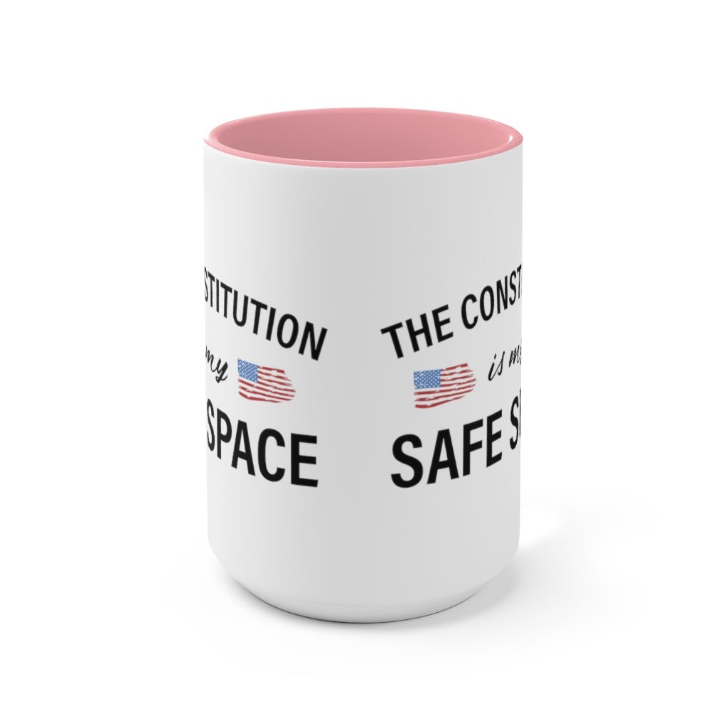 The Constitution Is My Safe Space Mug - PatriotDepot.com