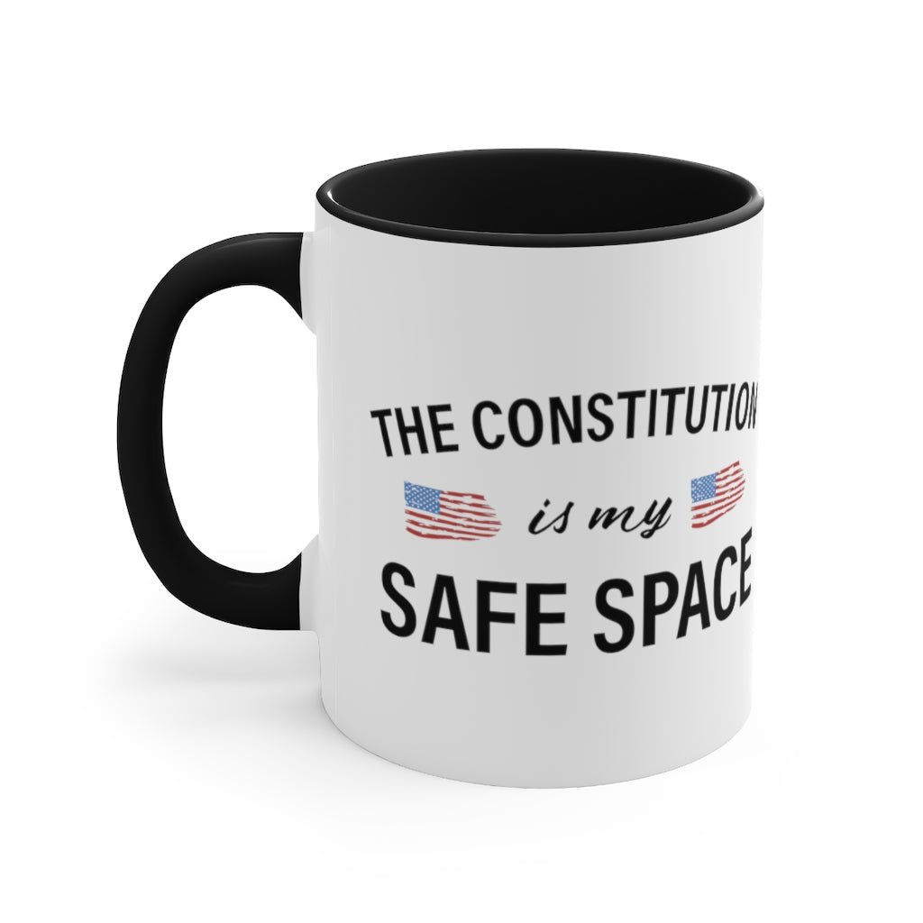 The Constitution Is My Safe Space Mug - PatriotDepot.com