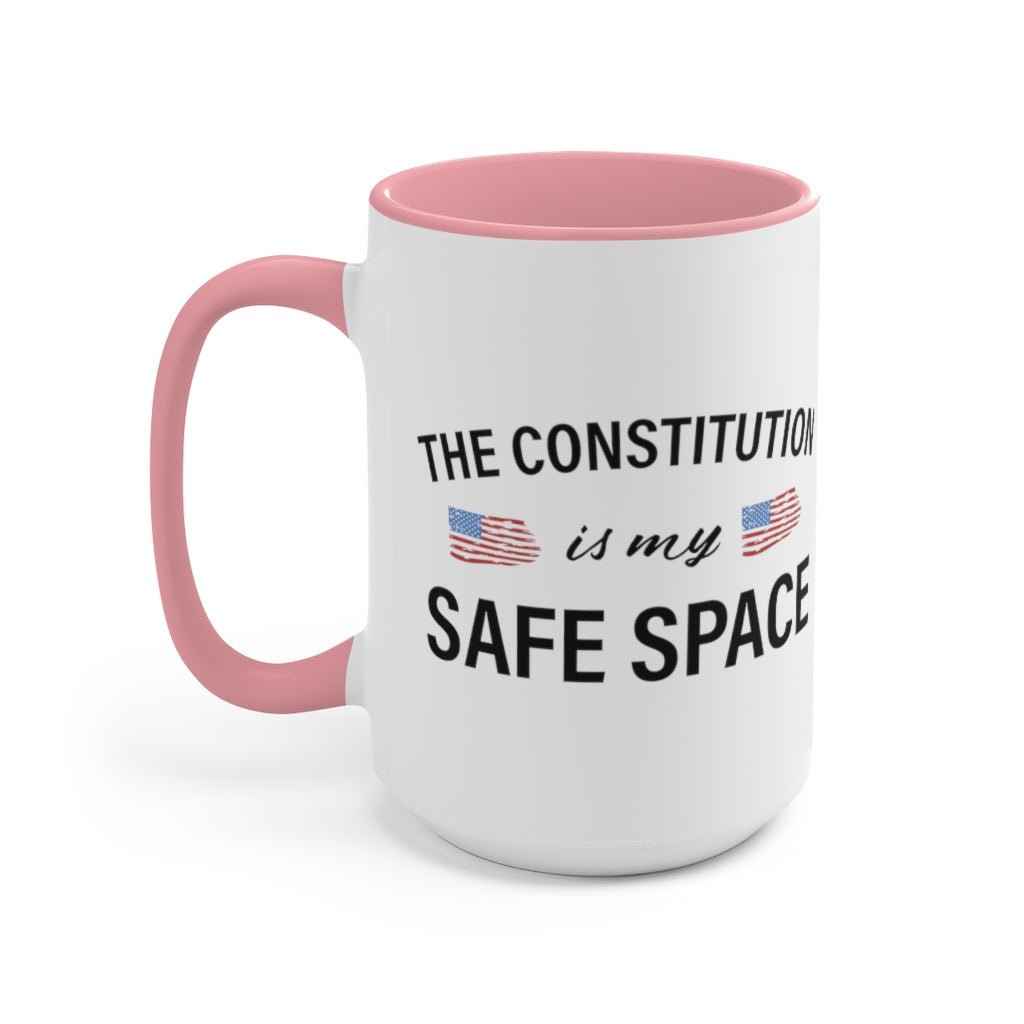 The Constitution Is My Safe Space Mug - PatriotDepot.com