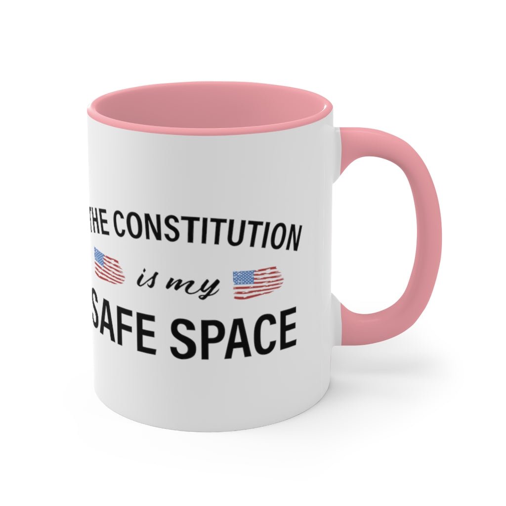 The Constitution Is My Safe Space Mug - PatriotDepot.com