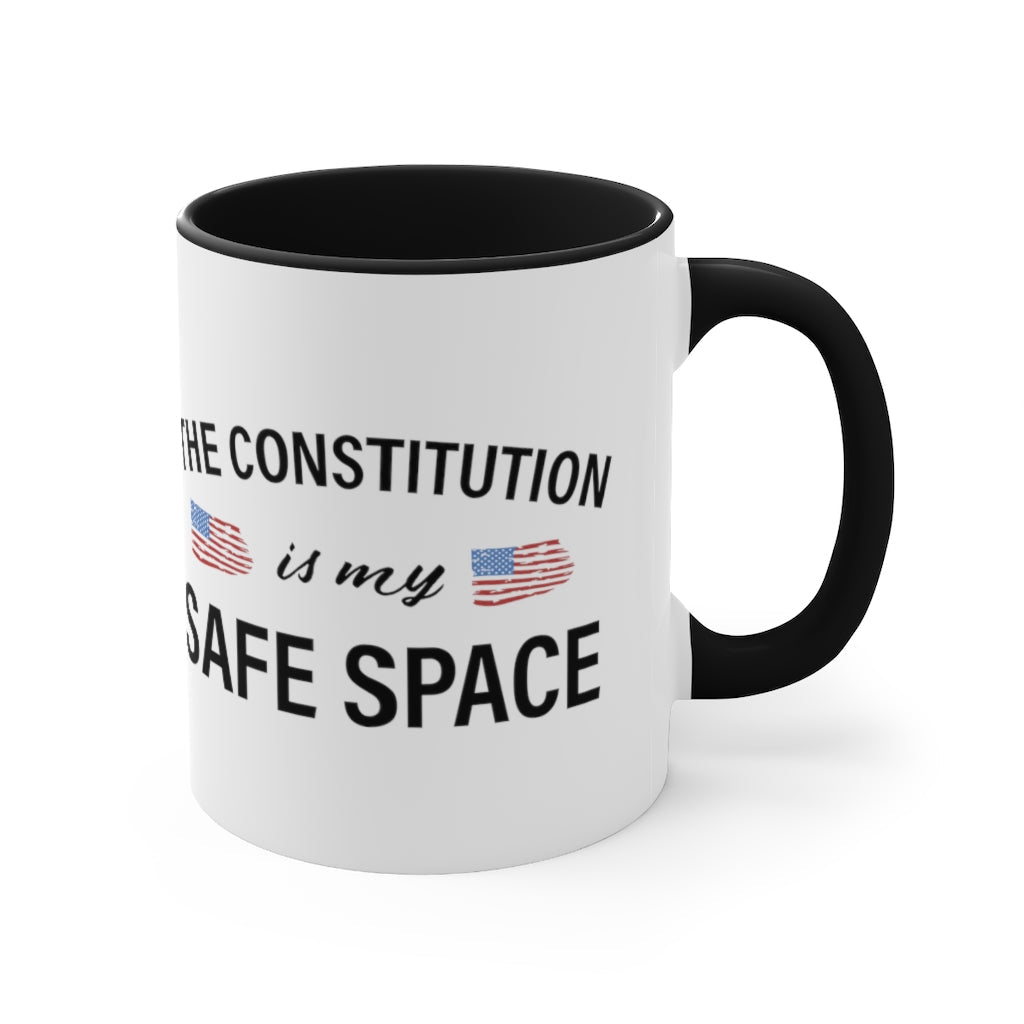 The Constitution Is My Safe Space Mug - PatriotDepot.com
