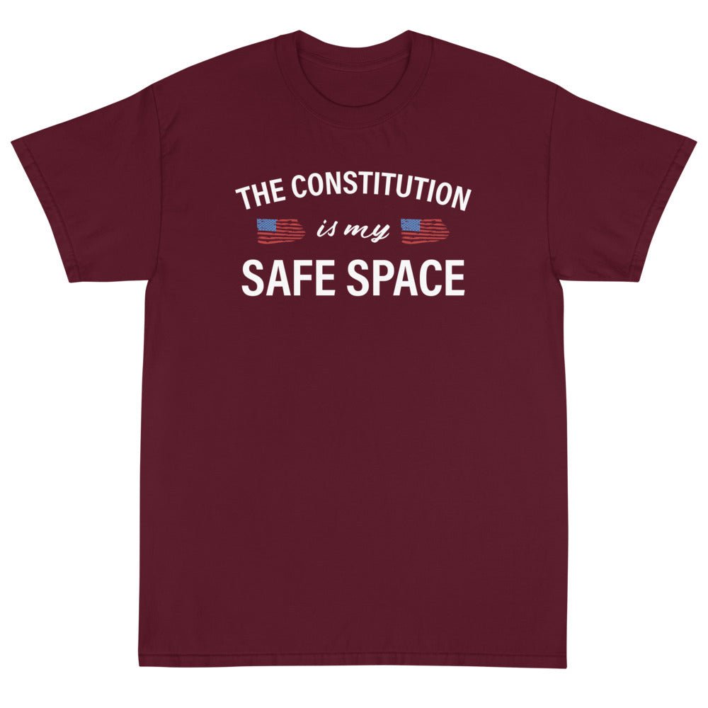 The Constitution Is My Safe Space Unisex T-Shirt - PatriotDepot.com
