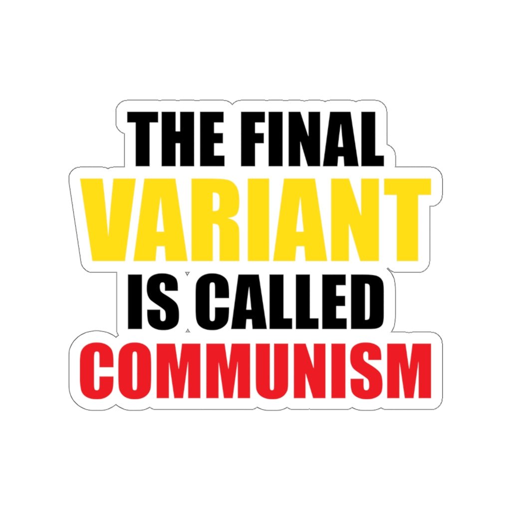 The Final Variant Kiss - Cut Stickers (4 sizes) - PatriotDepot.com