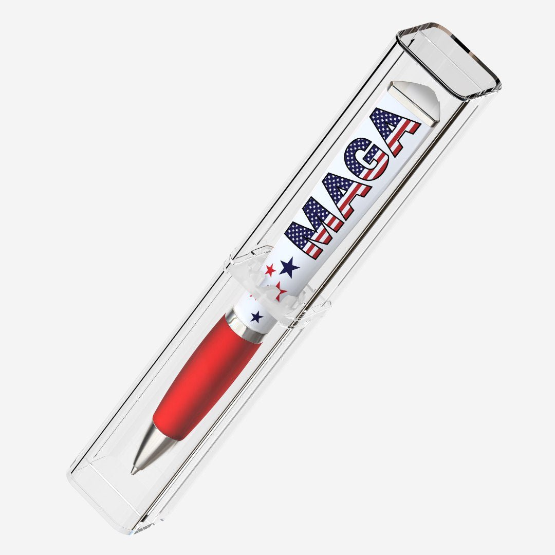 The Great MAGA King Performance Pen (3 Sided Design) w/ case - PatriotDepot.com