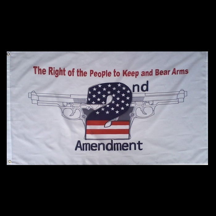 The Right of the People to Keep and Bear Arms 3'x5' Flag (Double-Sided)
