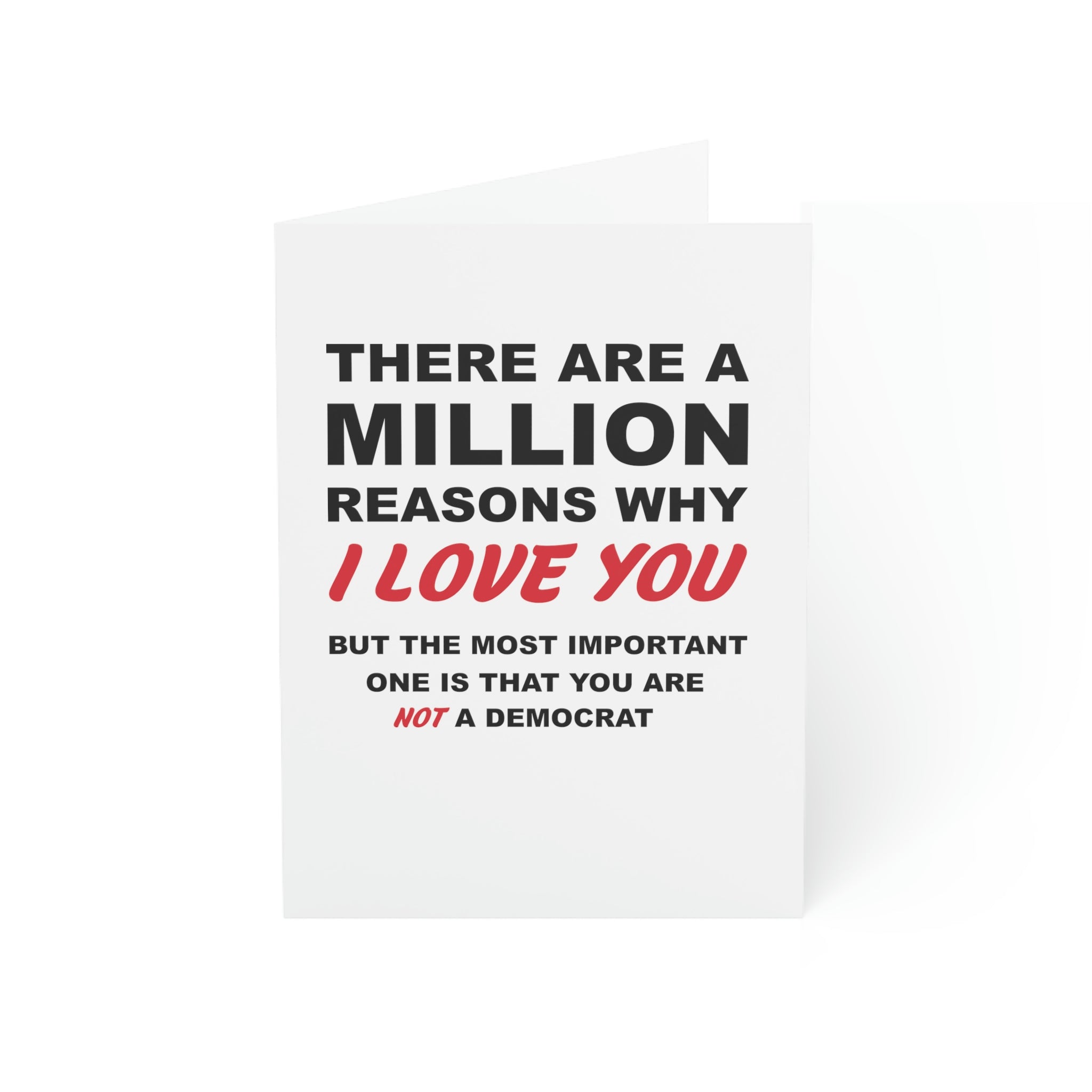 There Are A Million Reasons Why I Love You...Greeting Cards (1, 10, 30, and 50pcs) - PatriotDepot.com