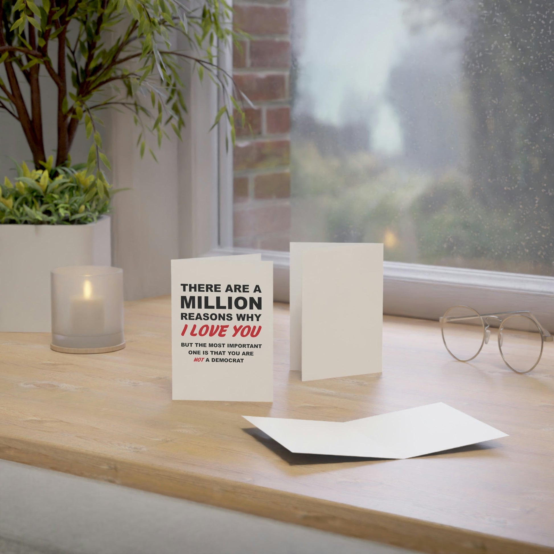 There Are A Million Reasons Why I Love You...Greeting Cards (1, 10, 30, and 50pcs) - PatriotDepot.com