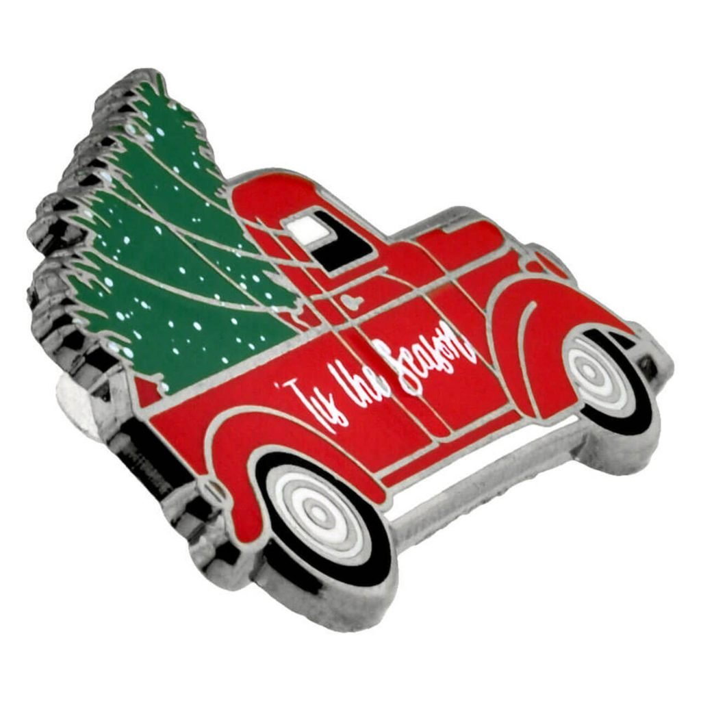 Tis' the Season Christmas Lapel Pin - PatriotDepot.com