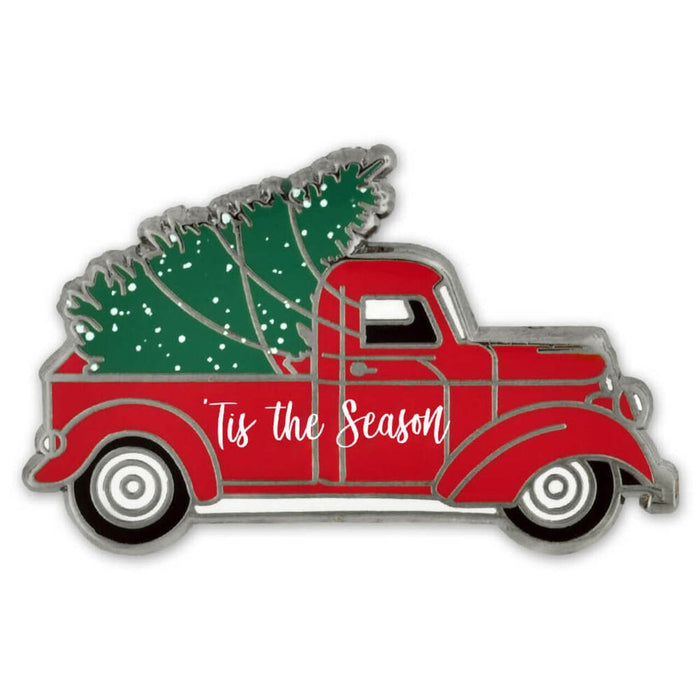 Tis' the Season Christmas Lapel Pin