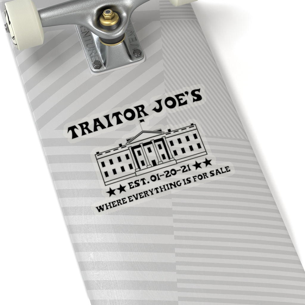 Traitor Joe's, Kiss - Cut Stickers (4 sizes) - PatriotDepot.com