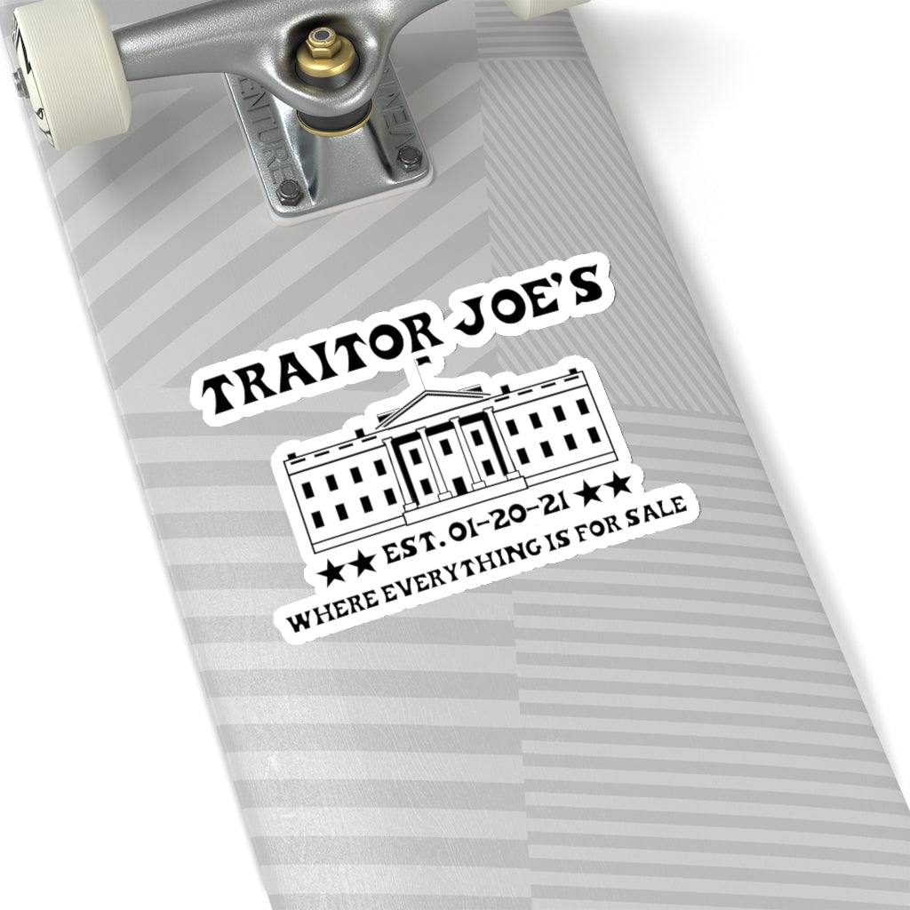 Traitor Joe's, Kiss - Cut Stickers (4 sizes) - PatriotDepot.com