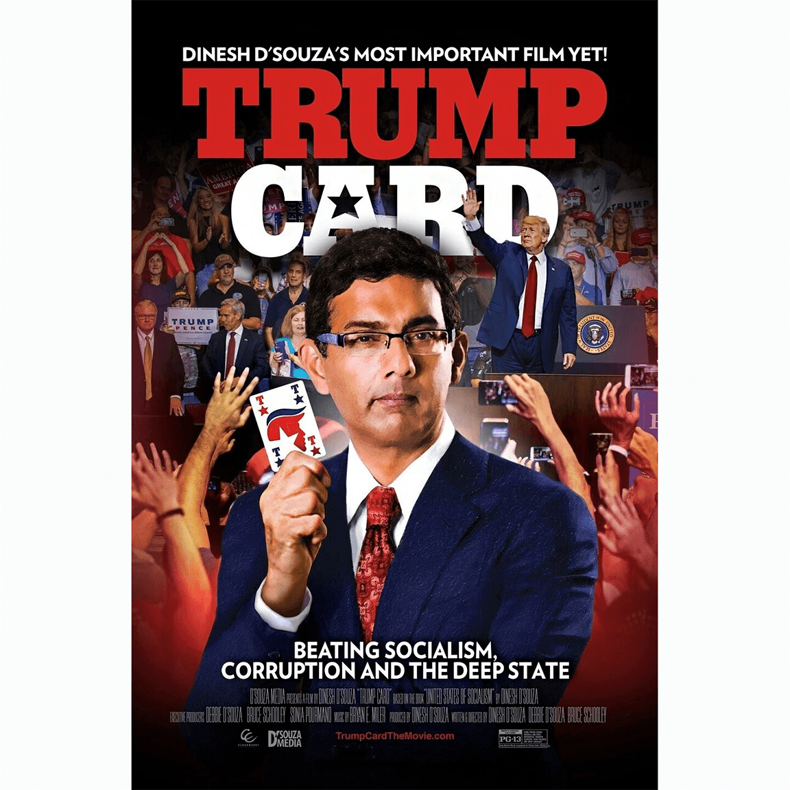 Trump Card: Beating Socialism, Corruption and the Deep State DVD - PatriotDepot.com