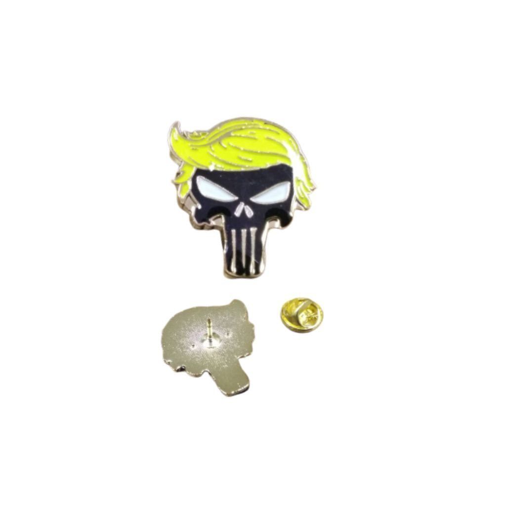 Trump Punisher Enamel Pin - PatriotDepot.com