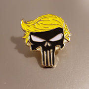 Trump Punisher Enamel Pin - PatriotDepot.com