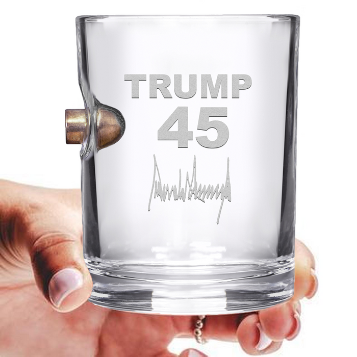Trump Signature 45 Whiskey Glass