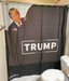 trump bathroom shower curtain