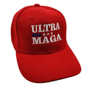 Ultra Maga Embroidered Hat (Red) - PatriotDepot.com