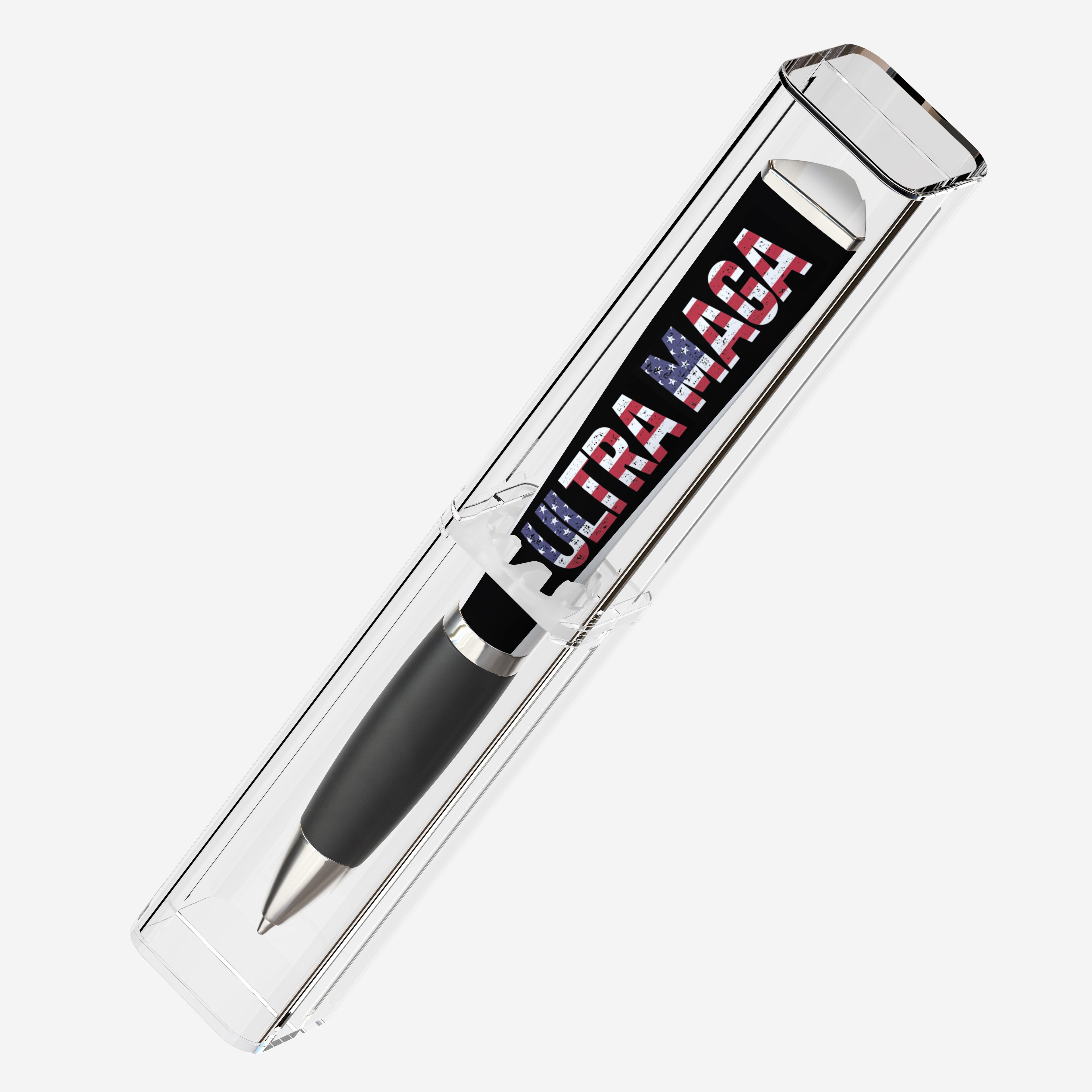 ULTRA MAGA Patriotic Performance Pen (3 Sided) w/ case - PatriotDepot.com