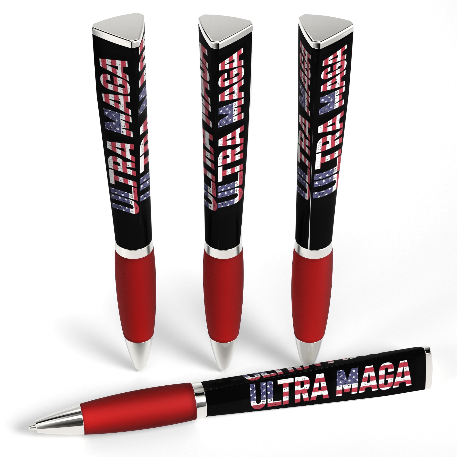 ULTRA MAGA Patriotic Performance Pen (3 Sided) w/ case - PatriotDepot.com