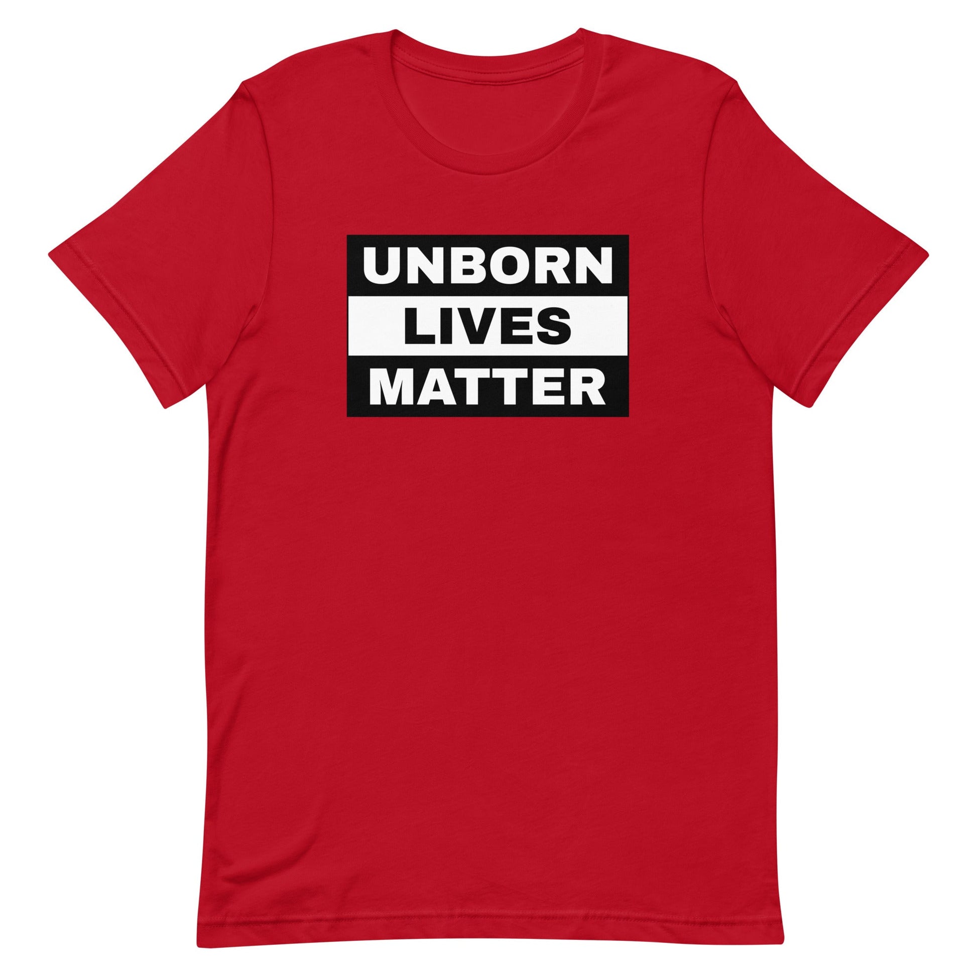Unborn Lives Matter Unisex T-Shirt - PatriotDepot.com