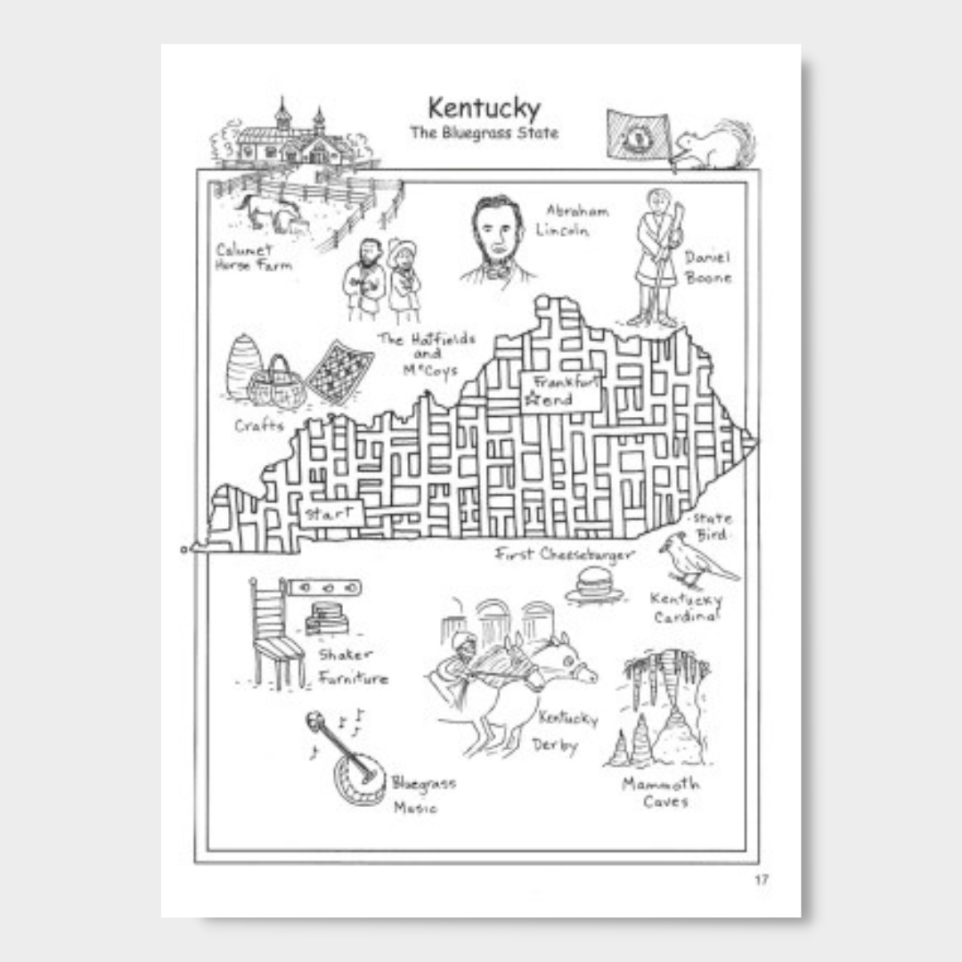 United States Maze Craze Activity Book - PatriotDepot.com