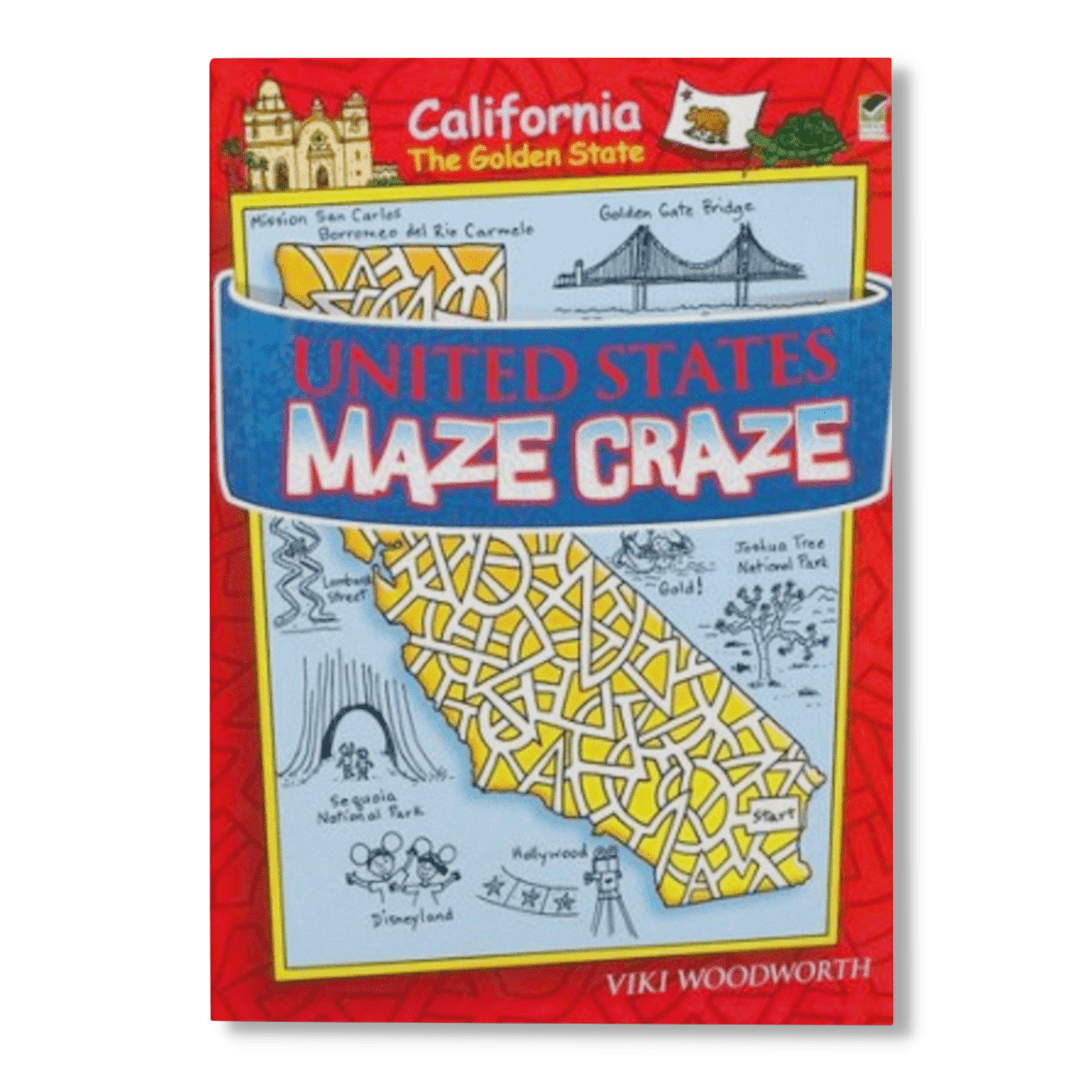 United States Maze Craze Activity Book - PatriotDepot.com