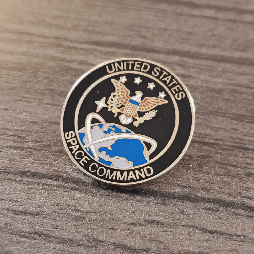 United States Space Command Lapel Pin - PatriotDepot.com