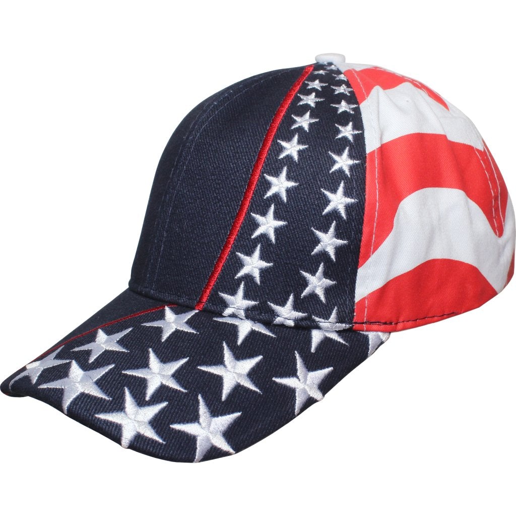 USA Stars and Stripes Patriotic Hat - PatriotDepot.com