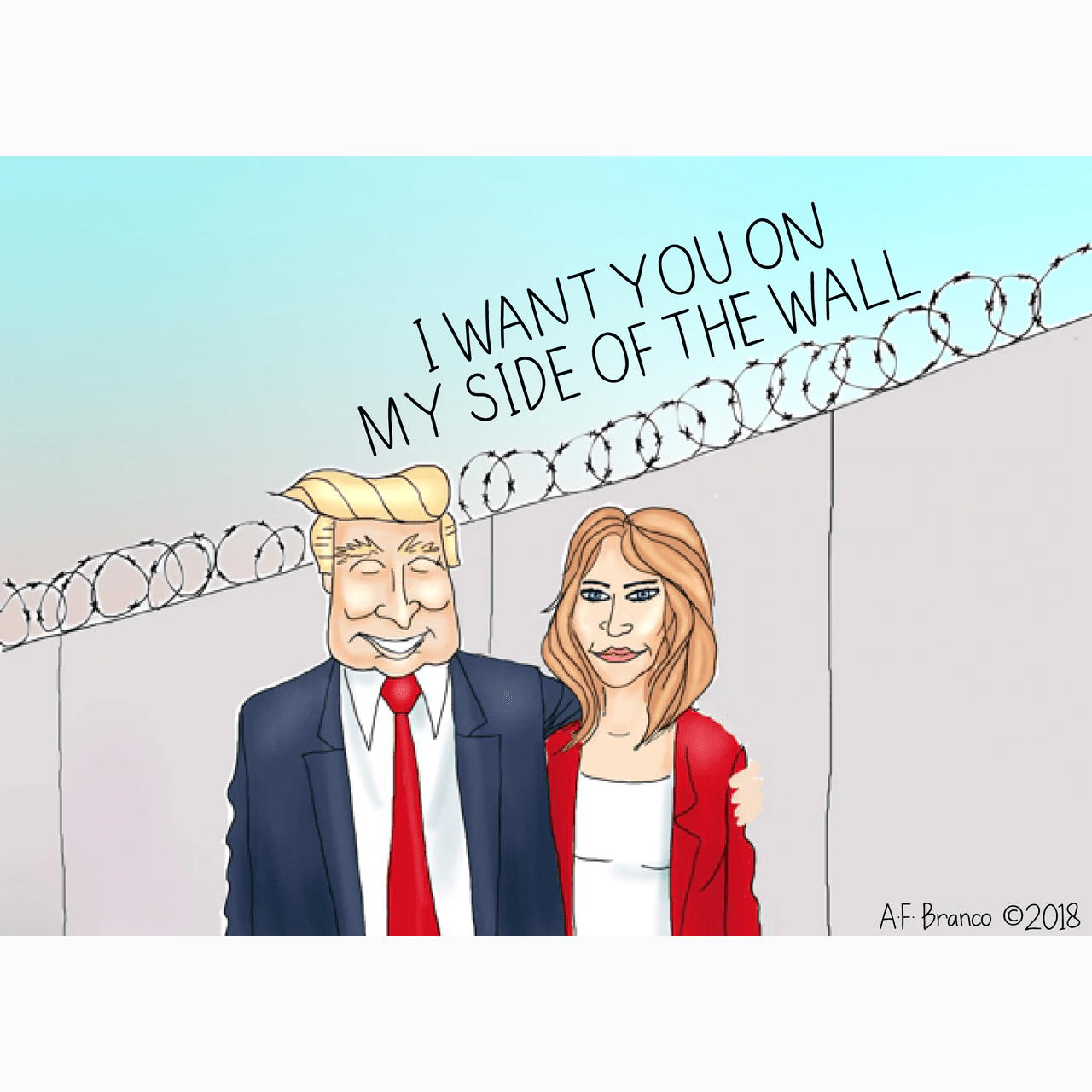 Valentine's Day Cards by Politcal Cartoonist A.F. Branco - PatriotDepot.com