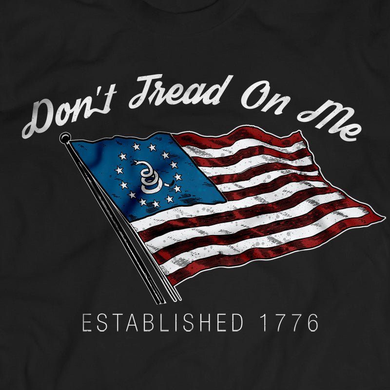 Vintage "Don't Tread on Me" Unisex T-Shirt - PatriotDepot.com