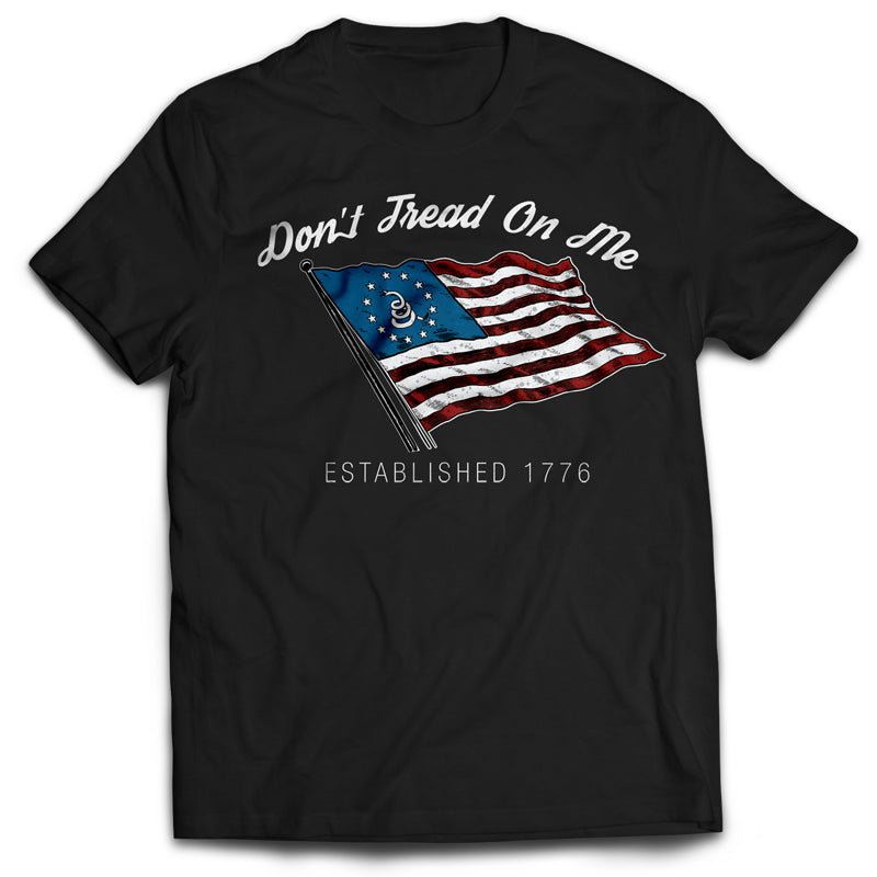 Vintage "Don't Tread on Me" Unisex T-Shirt - PatriotDepot.com