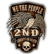 We the People Liberty or Death 2A Sticker - PatriotDepot.com