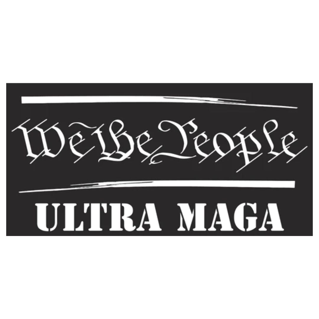 "We the People" Ultra MAGA Bumper Sticker - PatriotDepot.com