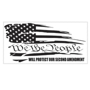We The People Will Protect Our 2nd Amendment Bumper Sticker - PatriotDepot.com