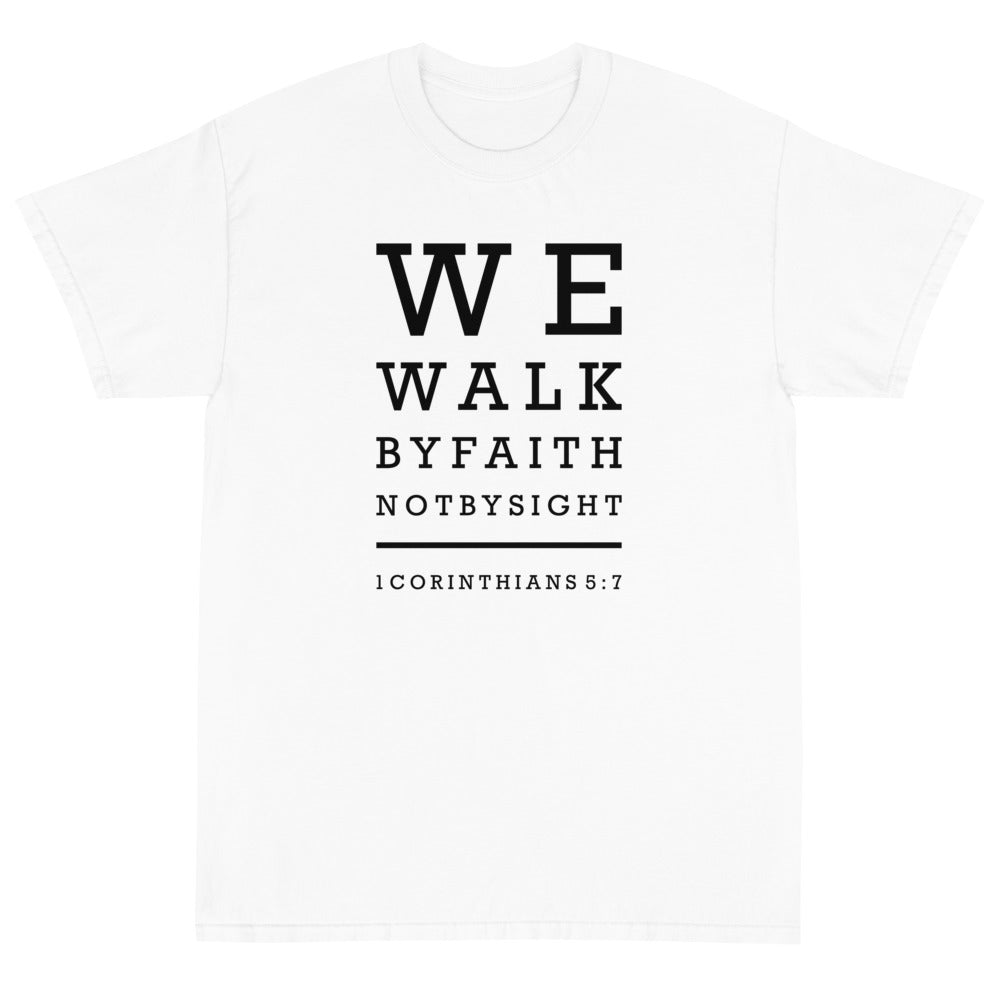 We Walk By Faith Unisex T-Shirt - PatriotDepot.com