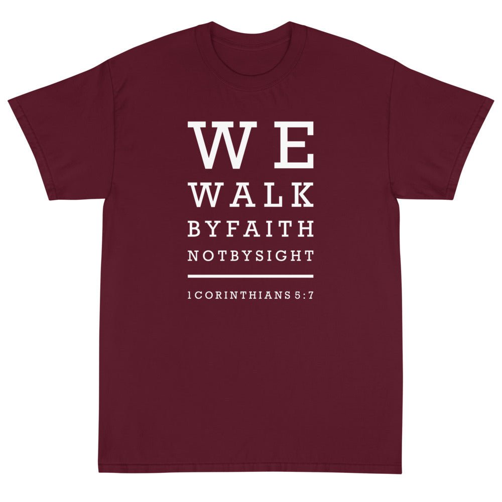 We Walk By Faith Unisex T-Shirt - PatriotDepot.com