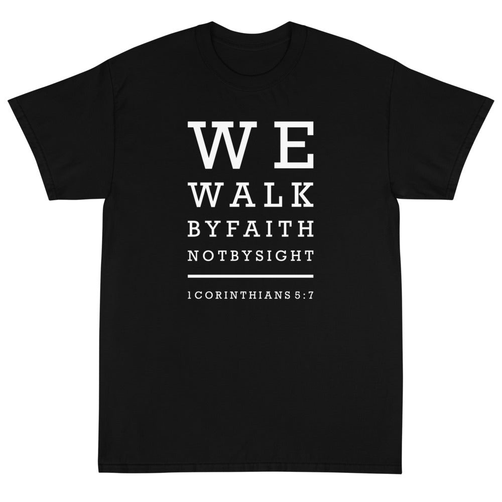 We Walk By Faith Unisex T-Shirt - PatriotDepot.com