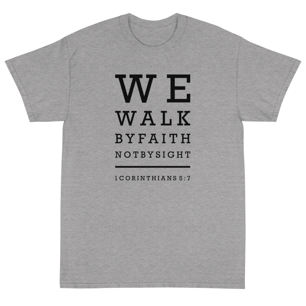 We Walk By Faith Unisex T-Shirt - PatriotDepot.com