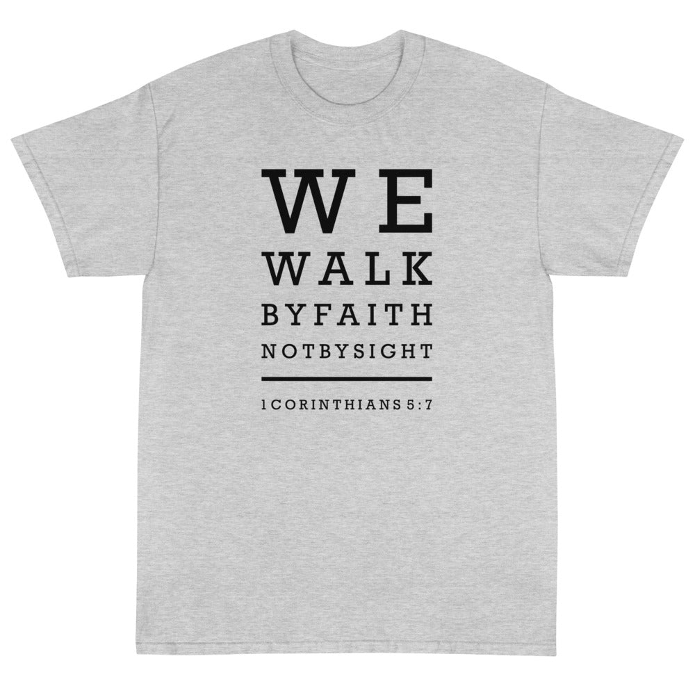 We Walk By Faith Unisex T-Shirt - PatriotDepot.com
