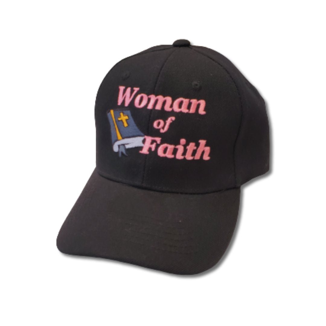 Woman of Faith Custom Embroidered Hat - PatriotDepot.com